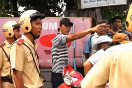 Chống đối CSGT bị phạt 20 triệu đồng