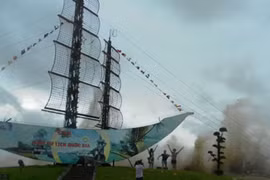 Những thiệt hại đầu tiên của cơn bão số 6 