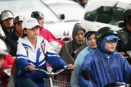 Miền Bắc mưa to, trời trở lạnh