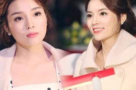 Ngắm Hoa hậu Kỳ Duyên thời trang ''phang'' thời tiết rét lạnh