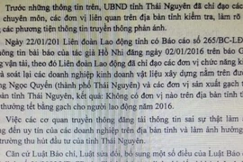 Không có chuyện thưởng Tết bằng gạch tại Thái Nguyên