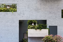 Căn nhà xếp khối siêu lạ mắt ở Sài Gòn