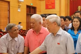 Tổng Bí thư sẽ tiếp xúc với cử tri Hà Nội trong ngày 12/10