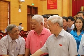 Tổng Bí thư sẽ tiếp xúc với cử tri Hà Nội trong ngày 12/10