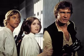 Khoảnh khắc đẹp của Công chúa Leia trong "Star Wars"