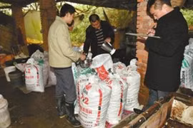 Kinh hoàng làm trắng khoai môn bằng chất gây mòn đường ruột