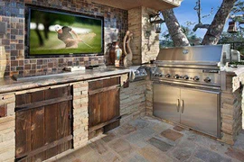 Những ý tưởng trang trí nhà bếp độc đáo bằng đá thiên nhiên