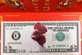 Độc đáo tiền lưu niệm lì xì ngày Tết ai nhìn cũng mê