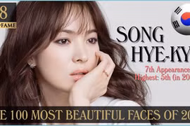 Mỹ nhân châu Á lọt Top 100 gương mặt đẹp nhất thế giới