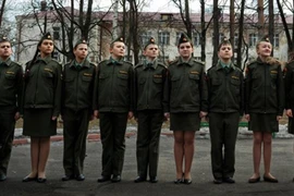 Chùm ảnh Trường huấn luyện quân sự thiếu niên ở Nga