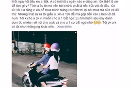 Lạ kỳ cô gái xin người yêu 10.000 đồng mỗi ngày