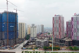 Ảnh biệt thự, chung cư phát triển như nấm ở quận Hà Đông