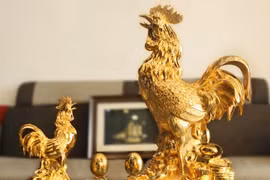 Tại sao đại gia năm nay ưa chuộng tượng gà vàng giá 35 triệu?