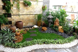 Thiết kế sân vườn đẹp cho nhà phố, biệt thự