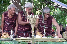 Độc đáo lễ cúng thần lúa - Sayangva của người Chơro