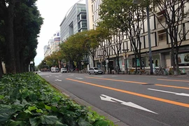 Một sớm bình yên nơi đô thị nhộn nhịp Nhật Bản