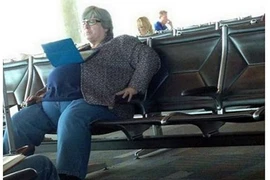 Những hình ảnh “không đỡ nổi” của người béo 