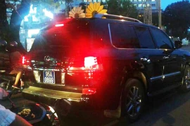 Lexus của Phó chủ tịch Hậu Giang được cấp biển xanh từ 2013