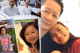 Cao tay như đại gia Đức An khi chụp ảnh vợ mới cùng con riêng