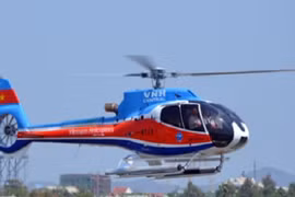 Đã tìm thấy vị trí máy bay trực thăng rơi ở Bà Rịa - Vũng Tàu