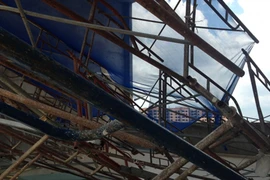 Sập giàn giáo tại chung cư Dream Home Luxury Gò Vấp, 3 người bị thương