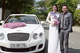 7 nhan sắc Việt được đón dâu bằng siêu xe tiền tỷ