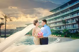 Ảnh cưới lãng mạn của nữ công an 9X quê Thanh Hóa