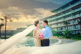 Ảnh cưới lãng mạn của nữ công an 9X quê Thanh Hóa