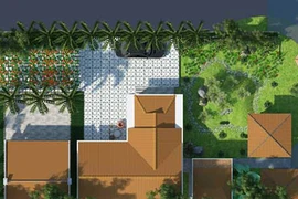 Thiết kế nhà vườn truyền thống xanh mướt cho đại gia đình