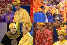 Hình ảnh nghệ sĩ Quốc Khánh trong Táo quân ấn tượng ra sao?