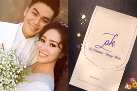 Lộ thiệp cưới của Lê Phương và tình trẻ kém 7 tuổi