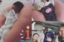 Loạt ảnh hiếm hoi về con gái út của Phạm Quỳnh Anh 