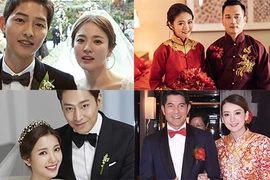 Những đám cưới đình đám nhất làng giải trí Hoa – Hàn 2017