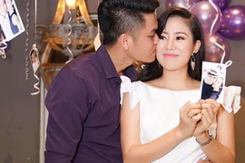 Ảnh ngọt ngào của Lê Phương - Trung Kiên trước đám cưới