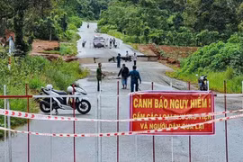 Lâm Đồng: Hồ thủy điện Đồng Nai 5 nâng mức xả tràn do nước tăng cao