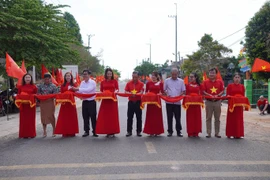 Sắc đỏ rực rỡ trên "Đường cờ Tổ quốc" ở Đắk Nông