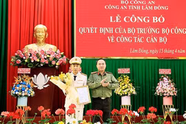 Lâm Đồng: Bổ nhiệm chức vụ Phó Giám đốc Công an tỉnh