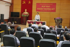 ​Đột phá Lào Cai: Tổ chức cấp thông tin cho báo chí hàng tuần