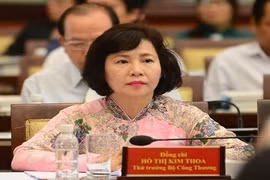 Miễn nhiệm chức vụ Thứ trưởng với bà Hồ Thị Kim Thoa