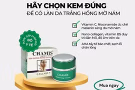 Mỹ phẩm Phương Trang Charm, Chamis quảng cáo như thuốc chữa bệnh