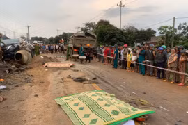 TNGT thảm khốc ở Gia Lai, 3 người trong gia đình tử vong