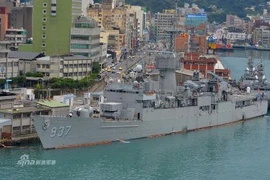 Già đau đớn hạm đội tàu chiến của Đài Loan