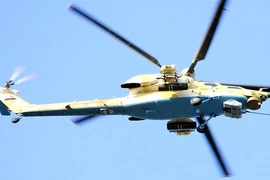 Nga chơi sang biên chế cùng một lúc hẳn 8 chiếc Mi-28UB