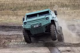 Hầm hố xe bọc thép mới của Lính dù Nga