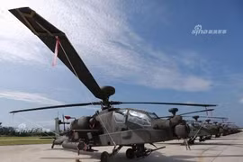 Choáng với đội trực thăng tấn công Apache của Đài Loan