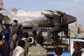 Bằng chứng tiêm kích F-16 Ả Rập Xê-út tan xác ở Yemen