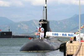 Thượng cờ tàu ngầm Đà Nẵng, Bà Rịa-Vũng Tàu trong sáng nay