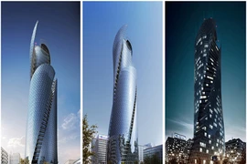 Muôn kiểu... xoắn của tòa nhà chọc trời