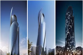 Muôn kiểu... xoắn của tòa nhà chọc trời