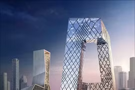 Kiến trúc kỳ lạ của đài truyền hình Trung Quốc